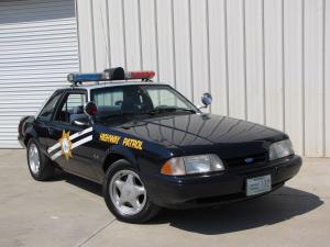 Ford Mustang SSP Police 1992 года